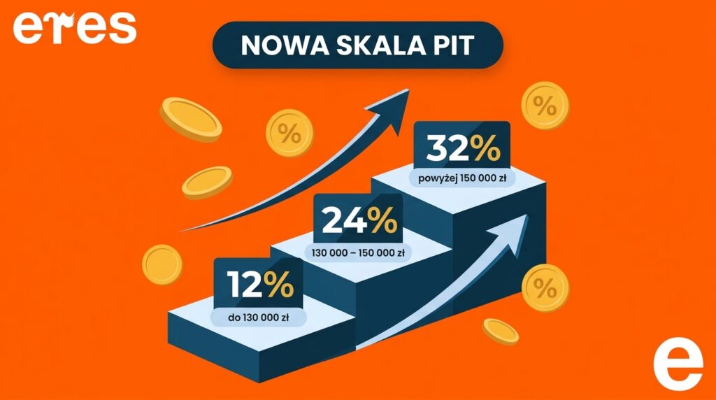 trzystopniowa skala podatkowa Eres