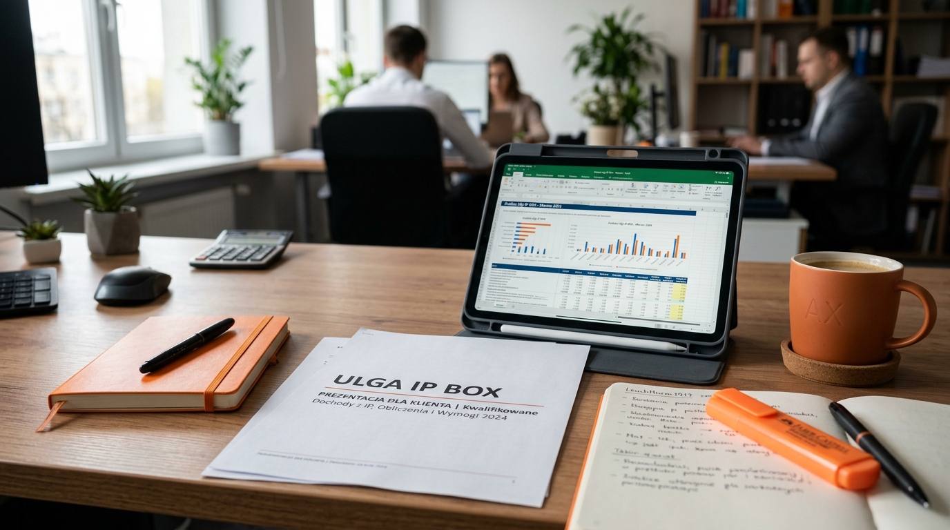 ewidencja IP BOX u programisty B2B
